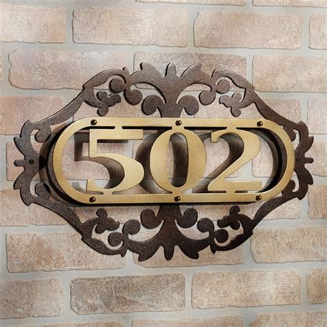 metal house numbers australia|home number signs for sale.